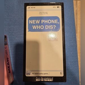 New Phine Who Dis Card Game